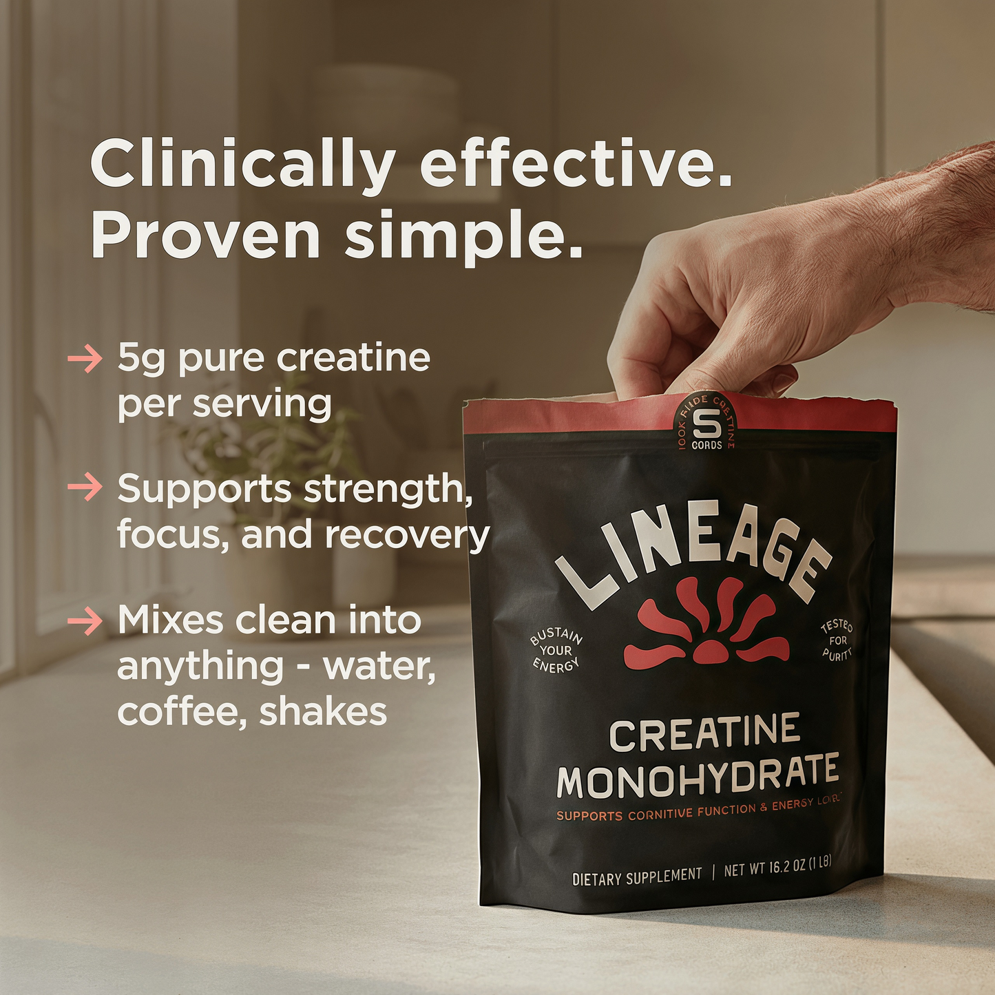 Lineage Provisions  Creatine Monohydrate