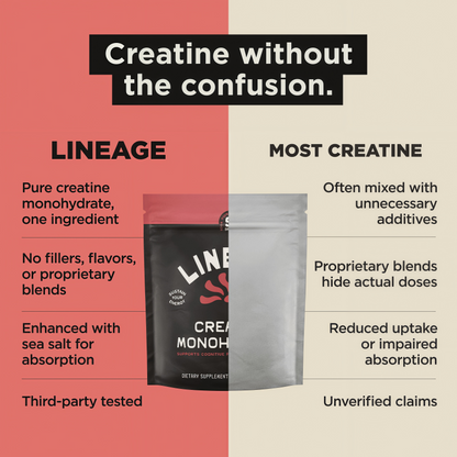 Lineage Provisions  Creatine Monohydrate