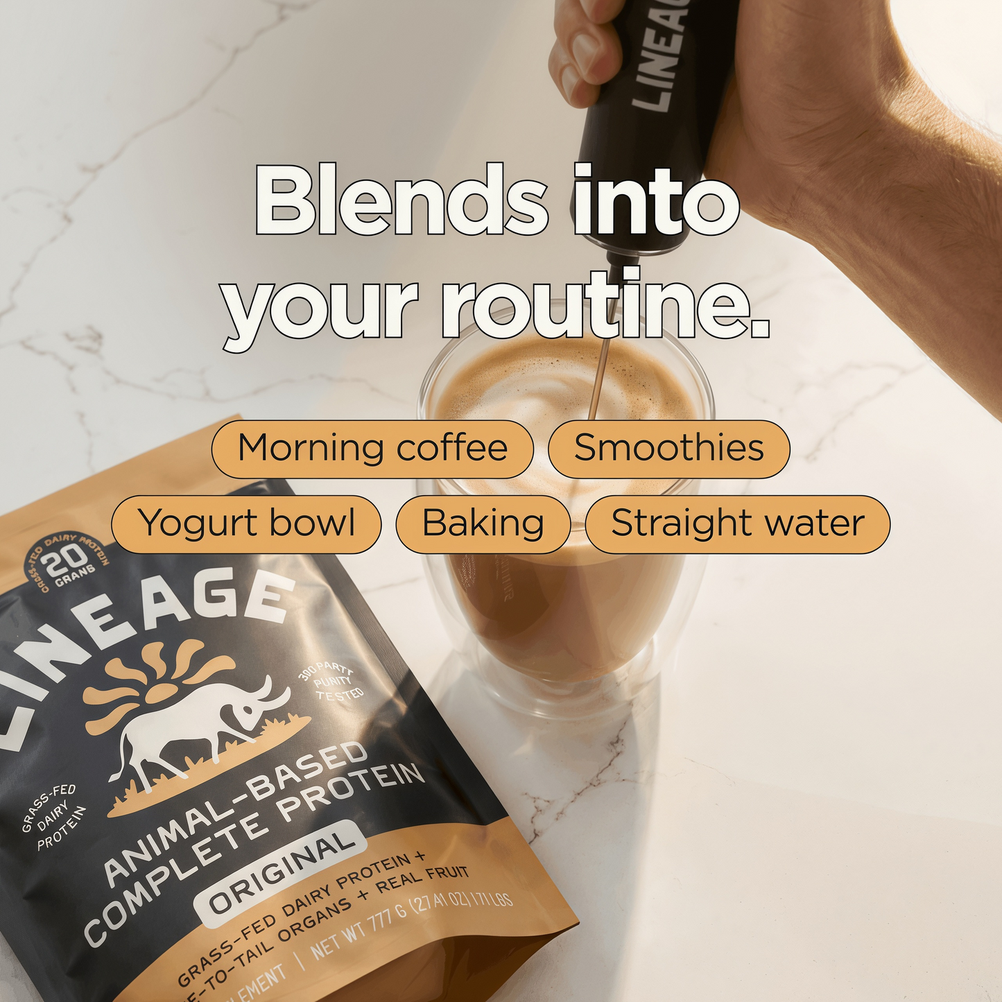 Lineage Provisions  Animal-based Complete Protein Powder